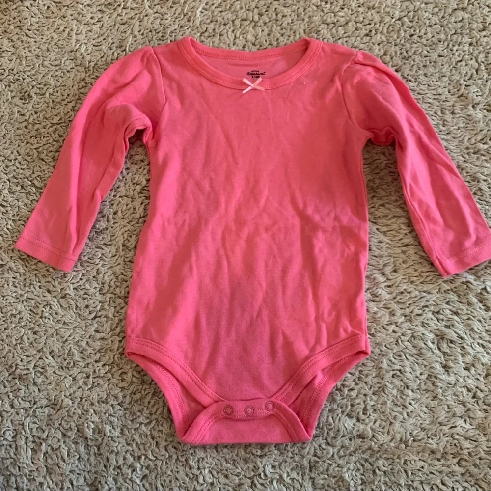 Adorable Pink and Gray Kids Bodysuit Set - Picture 5 of 13